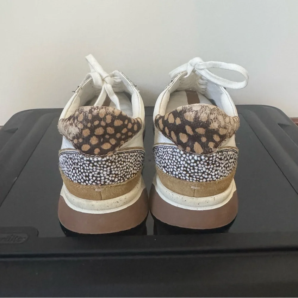 Madewell Women Kickoff Trainer Sneakers Calf Hair size 7.5 - Picture 3 of 6